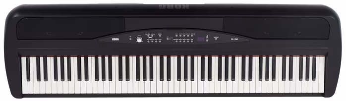 Korg SP-280 BK - Mobiles elektronisches Stage Piano