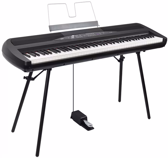 Korg SP-280 BK - Mobiles elektronisches Stage Piano
