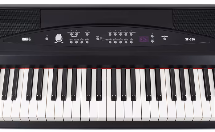Korg SP-280 BK - Mobiles elektronisches Stage Piano