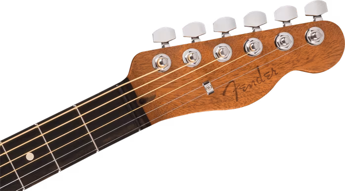 Fender American Acoustasonic Telecaster All-Mahogany EB BB - Elektroakustische Hybridgitarre