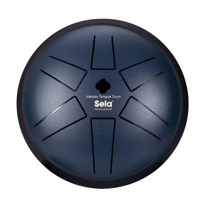 Sela 5,5" Melody Tongue Drum Navy Blue - Tonque Drum