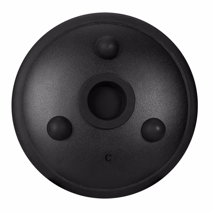 Sela 6" Melody Tongue Drum Black - Tonque Drum