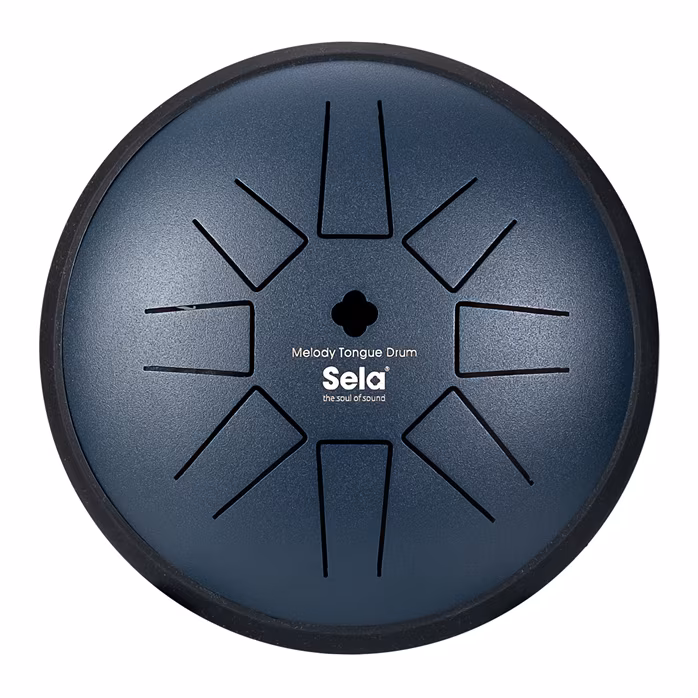 Sela 6" Melody Tongue Drum Navy Blue - Tonque Drum