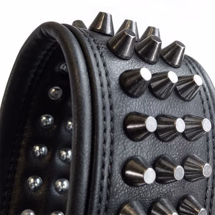 Richter Blackness Gunblack Pan Head Studs - Gitarrengurt
