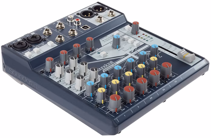 Soundcraft Notepad 8 FX (ausgepackt) - Analoges Mischpult
