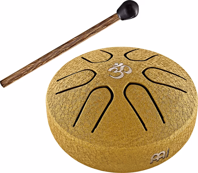 Meinl Sonic Energy 3" A Major OM Gold Pocket Steel Drum - Tonque Drum