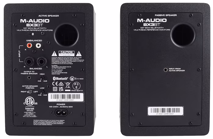 M-Audio BX3 BT Pair - Aktive Studiomonitore