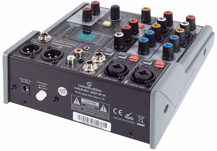 Soundsation MIOMIX 204FX - Analoges Mischpult