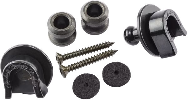 Fender Security Strap Locks Black - Security Locks für Gurt