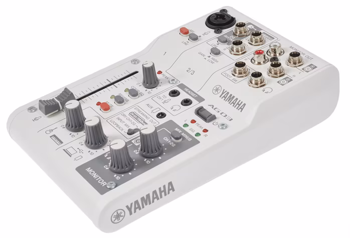 Yamaha AG03 MK2 WH LSPK - Package für Homerecording