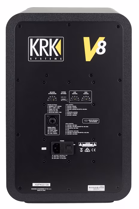 KRK V8S4 (fast neu) - Aktiver Studiomonitor