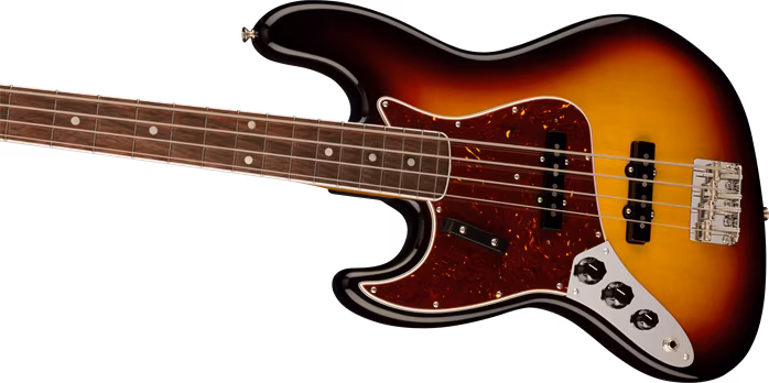Fender American Vintage II 1966 3-Color Sunburst - Linkshänder E-Bass