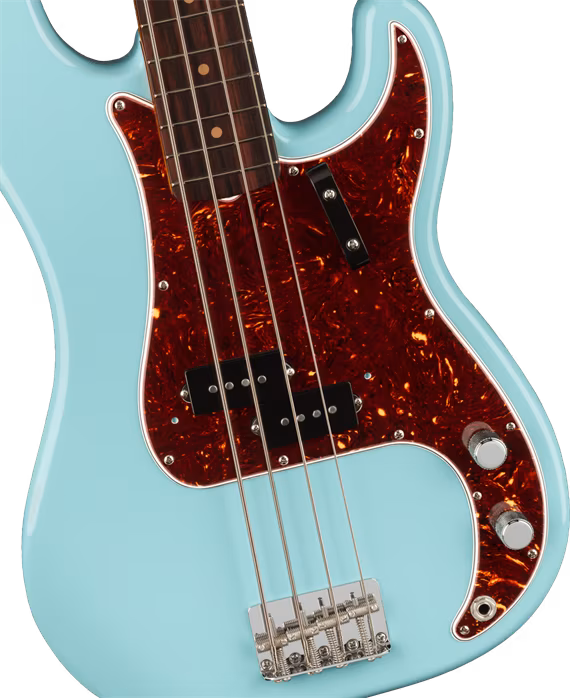 Fender American Vintage II 1960 Daphne Blue - E-Bass