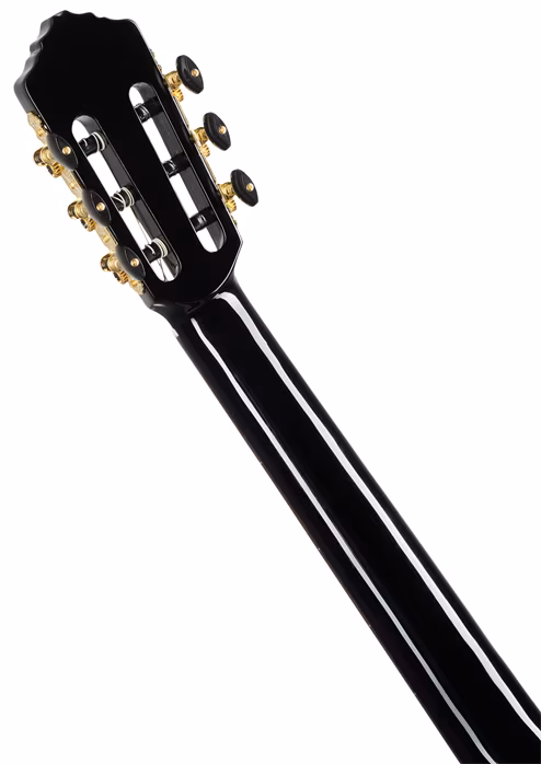 Ortega RCE138-T4BK-L - Linkshänder elektroakustische klassische Gitarre