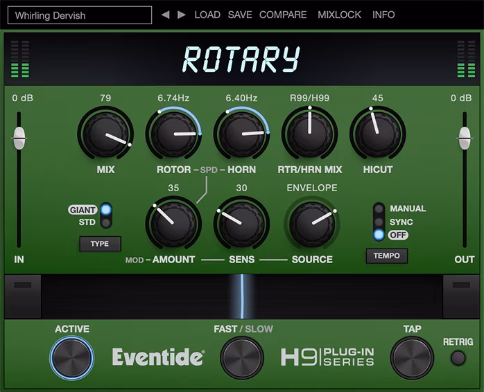 Eventide Rotary Mod - Software