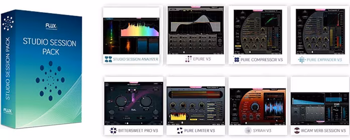 FLUX Audio Studio Session Pack - Software
