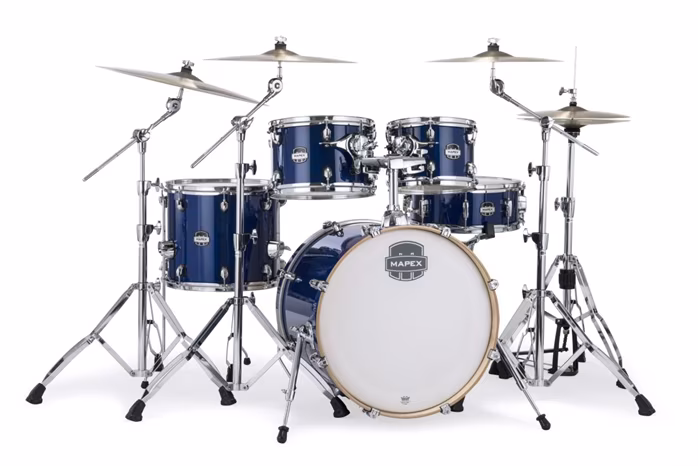 Mapex Mars Maple Studio Set Midnight Blue - Schlagzeug