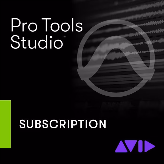 AVID Pro Tools Studio Annual New Subscription - Software