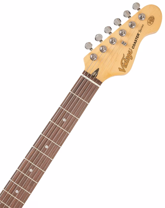 Vintage V60 Coaster Gloss Red - E-Gitarre