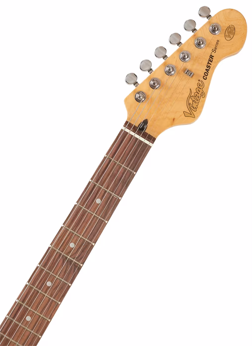 Vintage V60 Coaster Electric Guitar Pack BK - E-Gitarre set