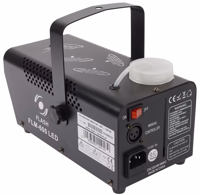 Flash FLM-600 MINI FOG MACHINE + Blue - Nebelmaschine mit LED