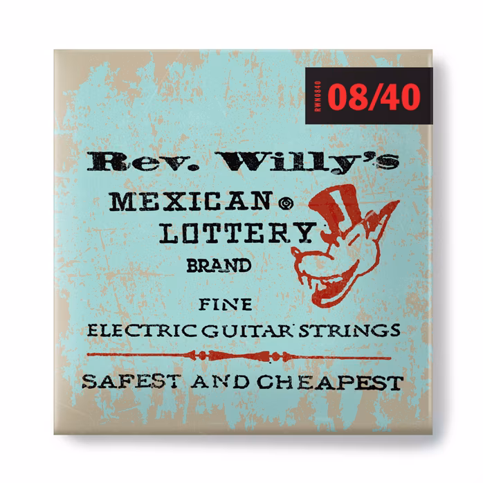 Dunlop Billy Gibbons Custom Rev Willy's Guitar Strings 8-40 - Saiten für E-Gitarre