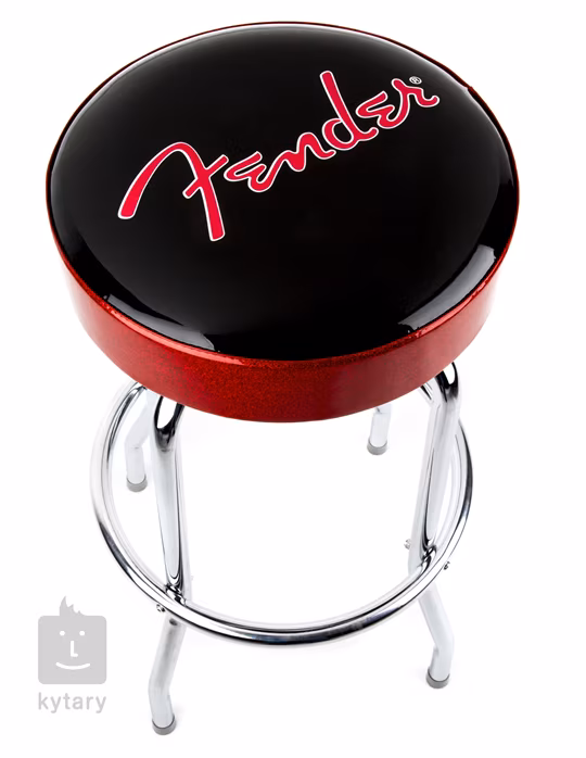 Fender 30" Red Sparkle Barstool - Barhocker