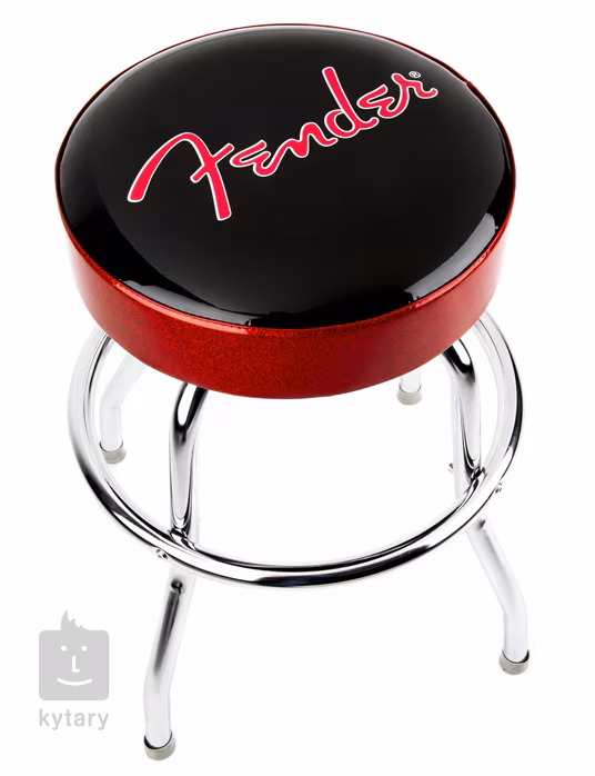 Fender 24" Red Sparkle Barstool - Barhocker