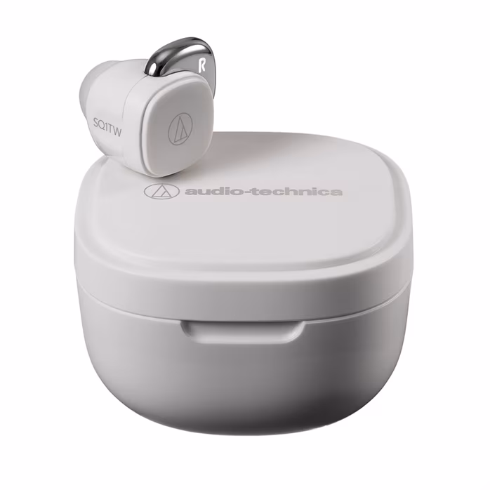 Audio-Technica ATH-SQ1TW White - Wireless-Headset