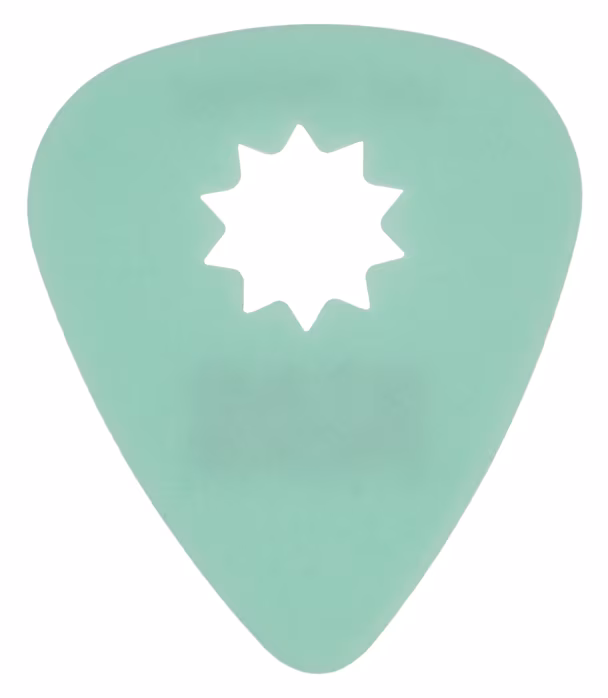 Star Picks 0.88 mm Green - Plektren