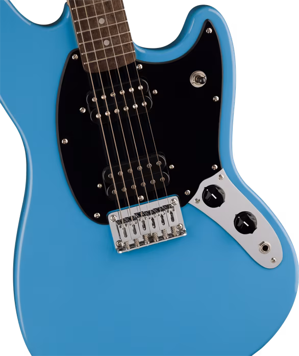 Fender Squier Sonic Mustang HH LRL BPG CAB - E-Gitarre