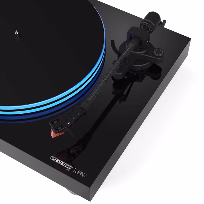Reloop HiFi Turn 7 - Hi-Fi Plattenspieler mit Riemenantrieb