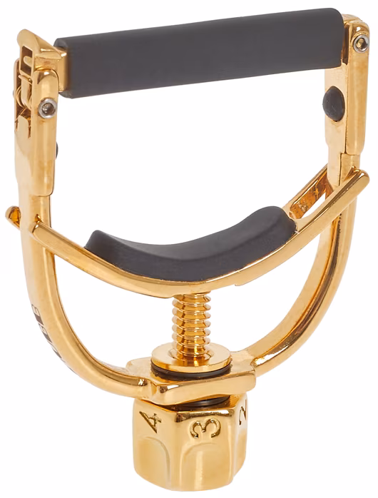 Shubb F5 FineTune Royale Capo Banjo Gold - Kapodaster