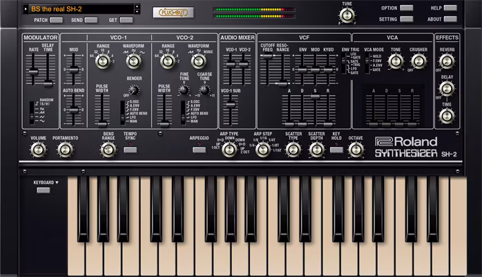 Roland SH-2 Key - Software