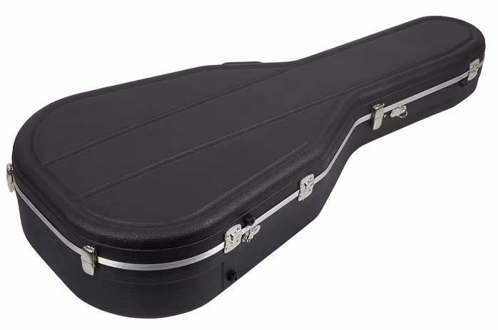 Hiscox Pro-II Large Classical Guitar Hard Case Black/Silver - Koffer für akustische Gitarre
