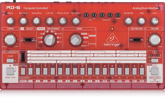 Behringer RD-6-SB - Drumcomputer