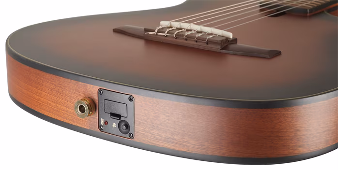 Ibanez FRH10NF Brown Sunburst - Klassische elektroakustische Gitarre