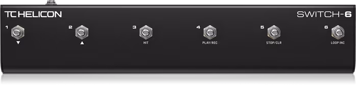 tc-helicon SWITCH-6 - Fußschalter