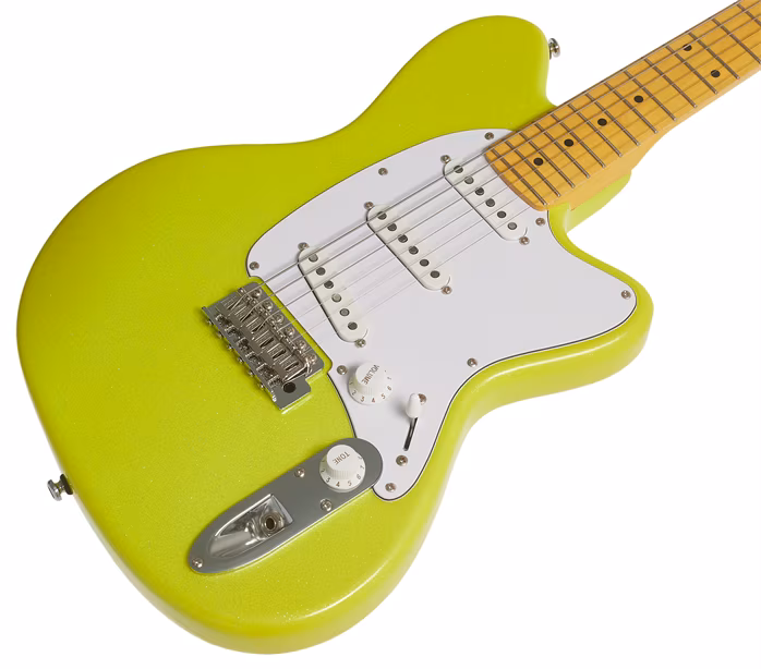 Ibanez YY10 Slime Green Sparkle - E-Gitarre