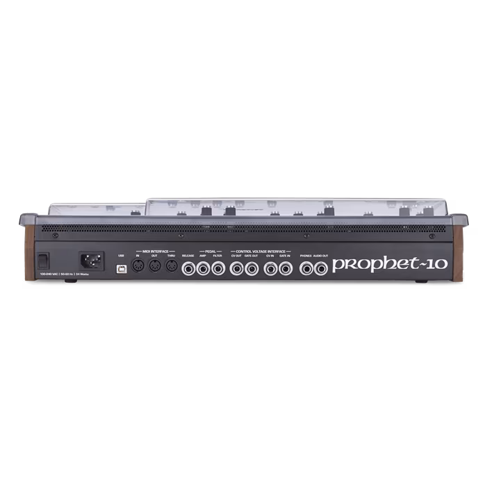Decksaver SEQUENTIAL PROPHET 5 & 10 DESKTOP COVER - Case