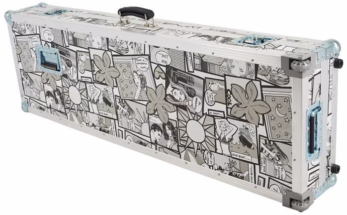 Razzor Cases NORD Stage 4 73 ART EDITION COMIX with wheels - Keyboard-Koffer