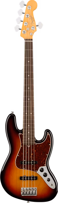 Fender American Professional II Jazz Bass V RW 3TSB - E-Bass