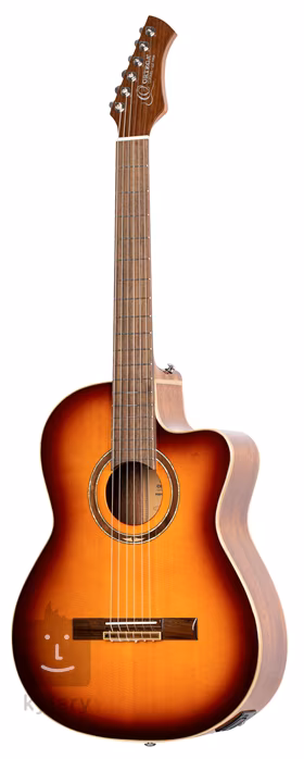 Ortega RCE238SN-FT - Klassische elektroakustische Gitarre