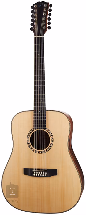 Dowina Danubius DE-12-S - Zwölfsaitige elektroakustische Gitarre