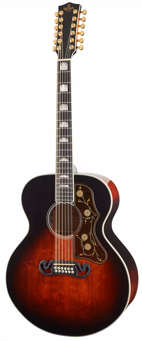 Sigma Guitars GJA12-SG200 - Zwölfsaitige elektroakustische Gitarre