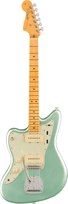 Fender American Professional II Jazzmaster LH MN MYST SFG - Linkshänder E-Gitarre