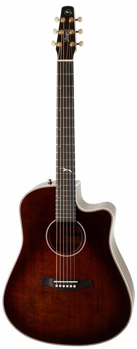 Seagull Artist Peppino Signature CW Burnt Umber - Elektroakustische Gitarre