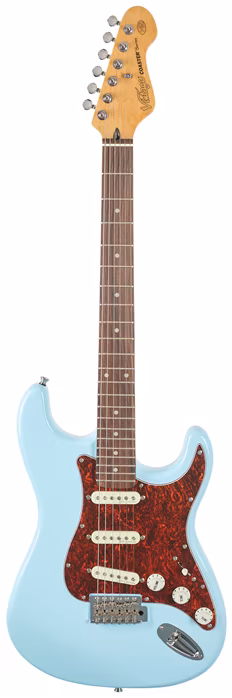 Vintage V60 Coaster Laguna Blue - E-Gitarre