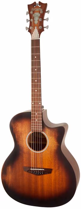D'Angelico Gramercy LS Grand Auditorium CE Aged Mahogany - Elektroakustische Gitarre