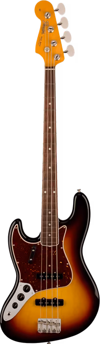 Fender American Vintage II 1966 3-Color Sunburst - Linkshänder E-Bass